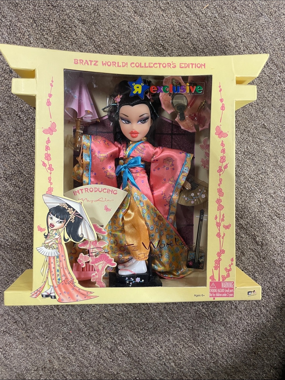 RARE Bratz World Collector’s Edition May-Lin NRFB Toys R Us Exclusive MGA 2004